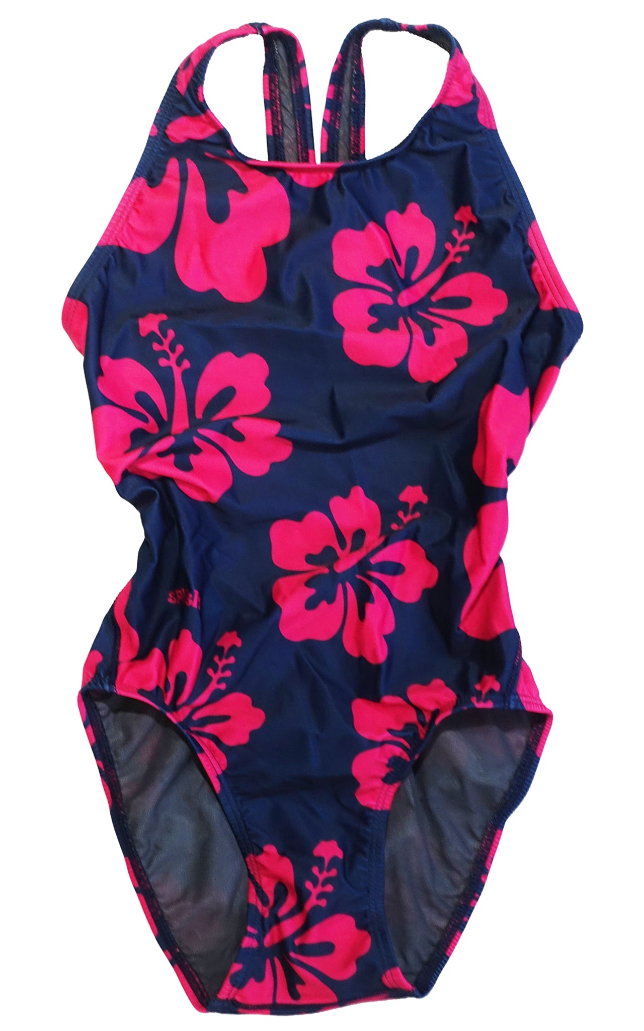 Pink Hibiscus Racerback