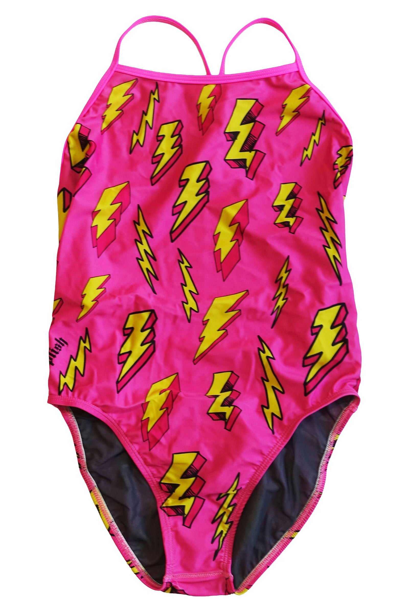 Bolts Pink Thin Strap