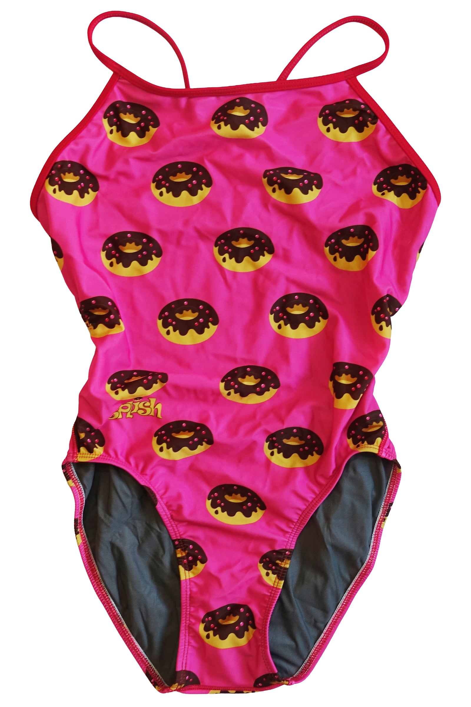 Will Swim For Donuts Thin Strap