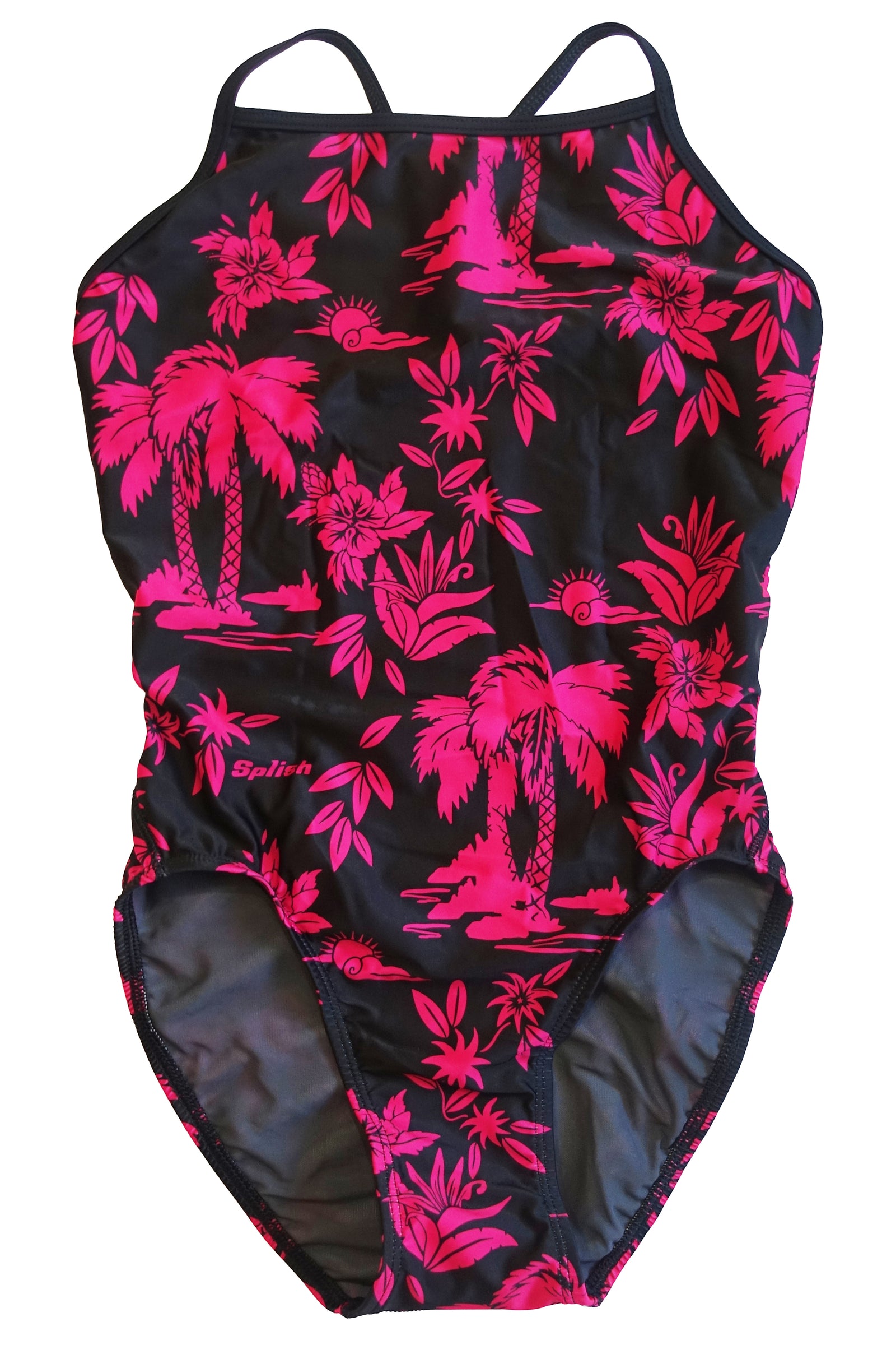 Palm Tree Pink Super Thin Strap