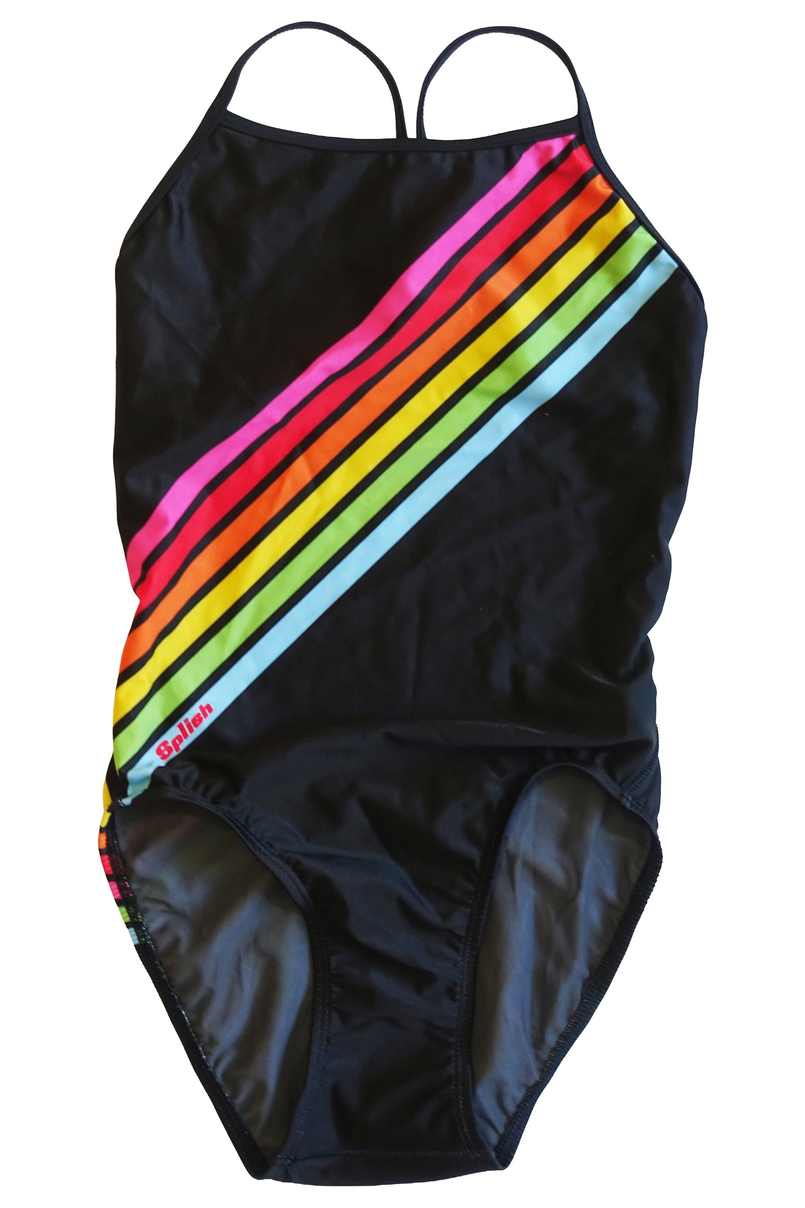 Stripes Black Super Thin Strap