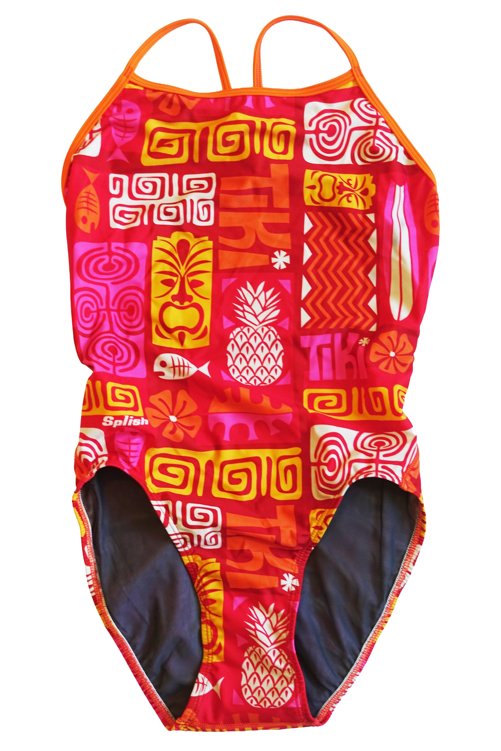 Tiki Orange Thin Strap