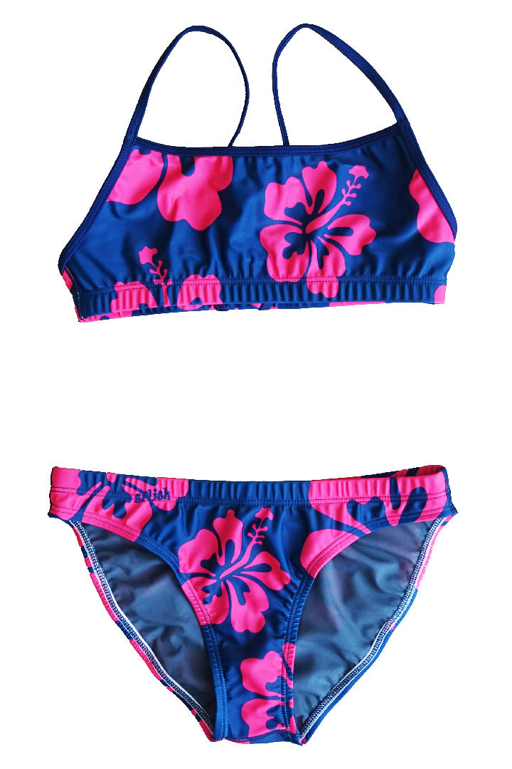 Pink Hibiscus Bikini Splish - Main Image